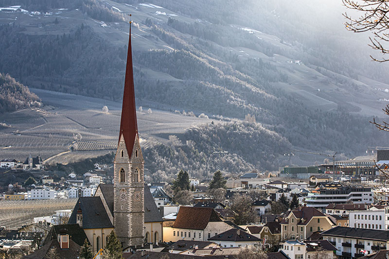 A church in Chur, Switzerland