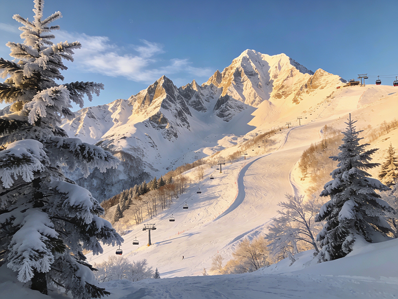 Mountain in Hakuba Japan