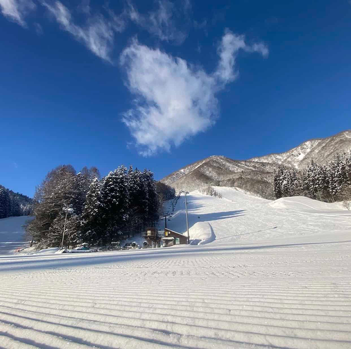A mountain in Hakuba Japan